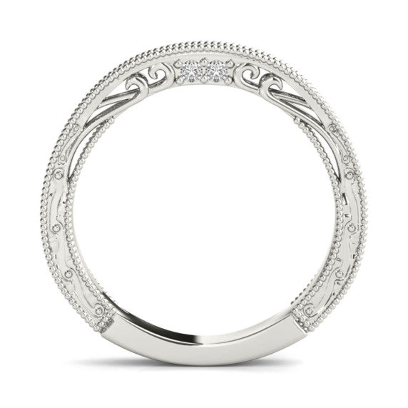 Brixton Lab-Grown Diamond Band - Detail View - Vowmira lab-grown diamond jewelry