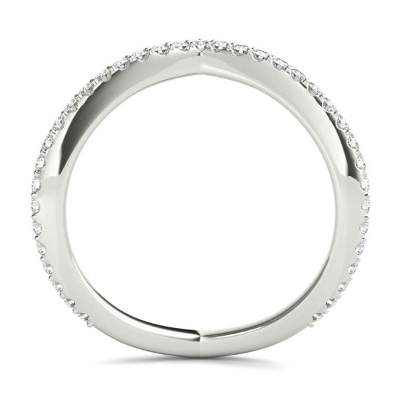 Devon Band - Detail View - Vowmira lab-grown diamond jewelry