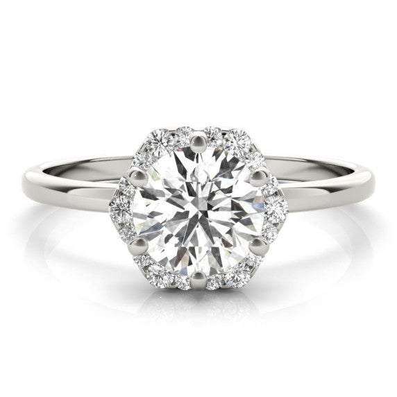 Amelia Lab-Grown Diamond Ring - Main View - Vowmira lab-grown diamond jewelry