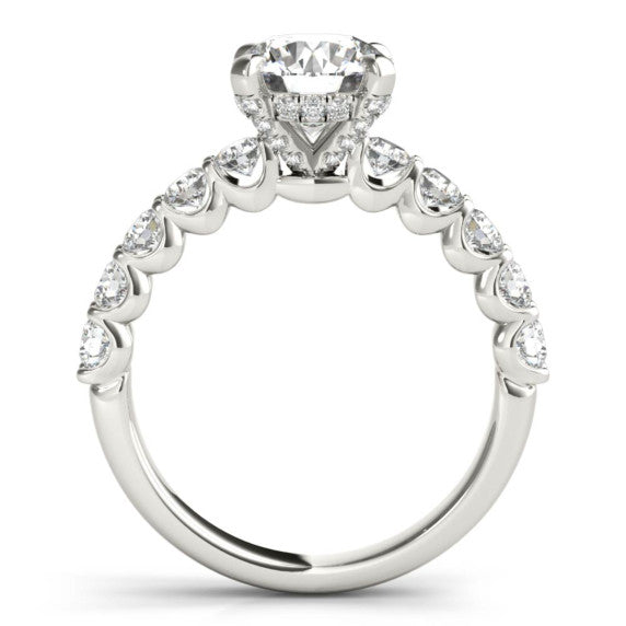Persephone Lab-Grown Diamond Ring - Detail View - Vowmira lab-grown diamond jewelry