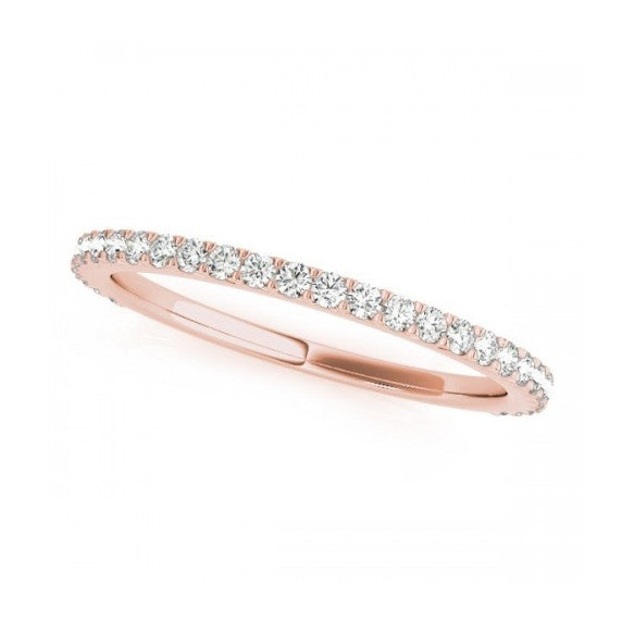 Charmant Lab-Grown Diamond Band - Main View - Vowmira lab-grown diamond jewelry