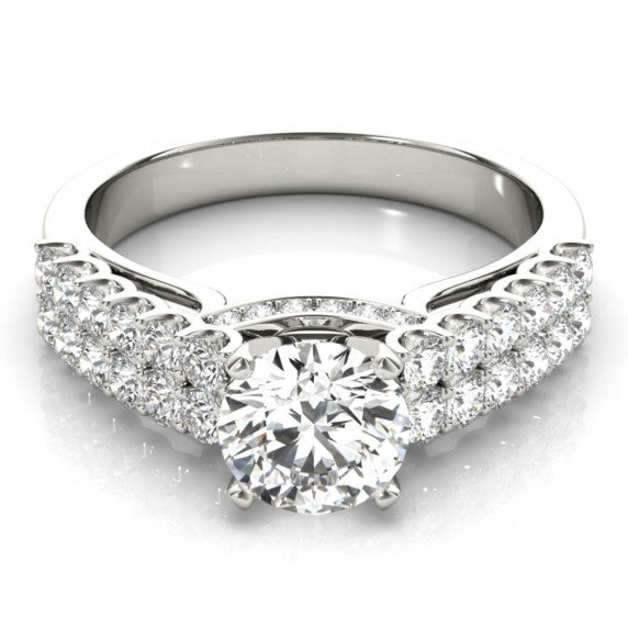 Royale Princess Cut Lab-Grown Diamond Ring - Main View - Vowmira lab-grown diamond jewelry