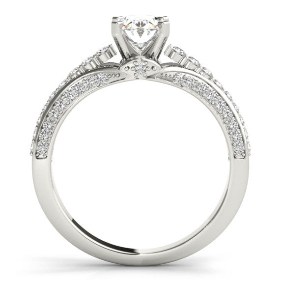 Vivace Lab-Grown Diamond Ring - Detail View - Vowmira lab-grown diamond jewelry