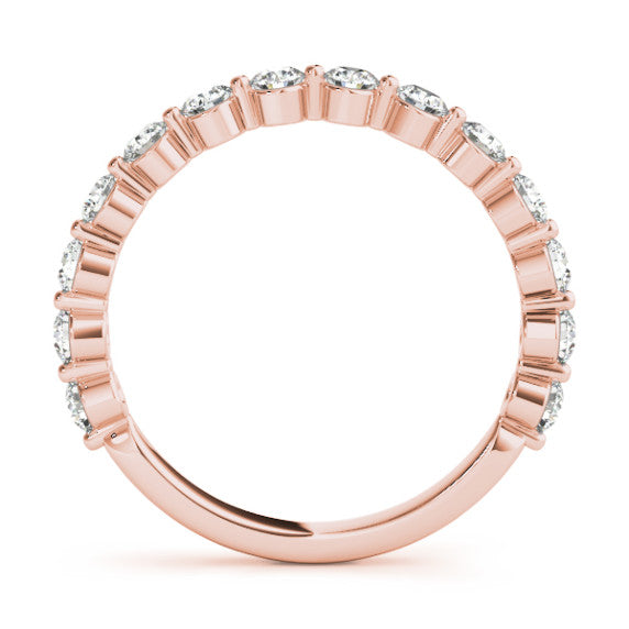 Fleur Lab-Grown Diamond Band - Detail View - Vowmira lab-grown diamond jewelry