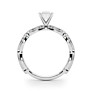 Mirabelle Emerald Cut Lab-Grown Diamond Ring - Detail View - Vowmira lab-grown diamond jewelry