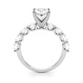Grand Cynthia Lab-Grown Diamond Ring - Detail View - Vowmira lab-grown diamond jewelry