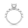Grand Cynthia Lab-Grown Diamond Ring - Detail View - Vowmira lab-grown diamond jewelry