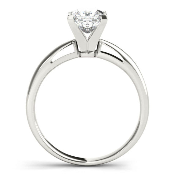 Aria Princess Cut Lab-Grown Diamond Ring - Detail View - Vowmira lab-grown diamond jewelry
