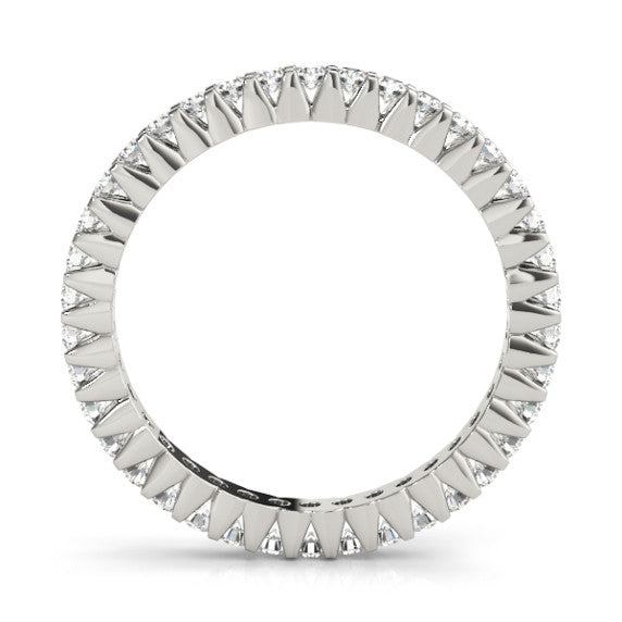 2.2mm Fauna Eternity Lab-Grown Diamond Band - Detail View - Vowmira lab-grown diamond jewelry