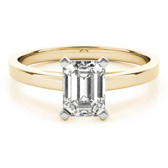 Classica Princess Cut Lab-Grown Diamond Ring - Main View - Vowmira lab-grown diamond jewelry