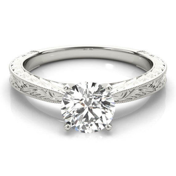 Natura Emerald Cut Lab-Grown Diamond Ring - Main View - Vowmira lab-grown diamond jewelry