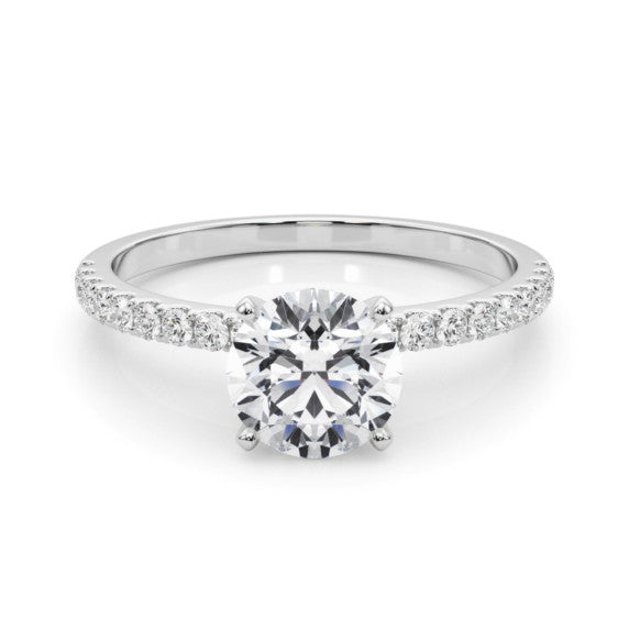 Violeta Lab-Grown Diamond Ring - Main View - Vowmira lab-grown diamond jewelry