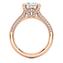 Capri Lab-Grown Diamond Ring - Detail View - Vowmira lab-grown diamond jewelry