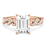 Positano Lab-Grown Diamond Ring - Detail View - Vowmira lab-grown diamond jewelry