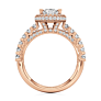 Amalfi Oval Lab-Grown Diamond Ring - Detail View - Vowmira lab-grown diamond jewelry