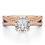 Naples Lab-Grown Diamond Ring - Detail View - Vowmira lab-grown diamond jewelry