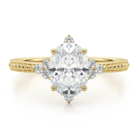 Audrey Lab-Grown Diamond Ring - Main View - Vowmira lab-grown diamond jewelry