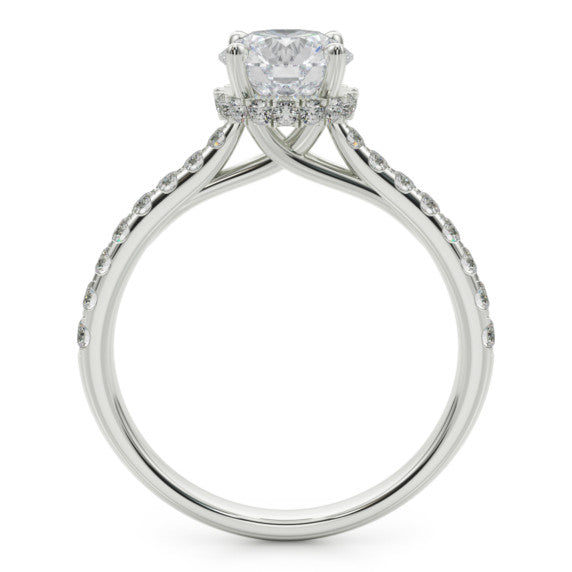 Xana Lab-Grown Diamond Ring - Detail View - Vowmira lab-grown diamond jewelry