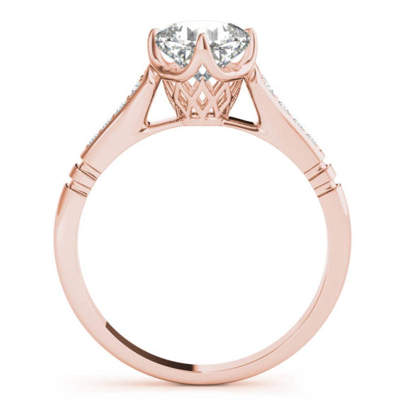 Portico Lab-Grown Diamond Ring - Detail View - Vowmira lab-grown diamond jewelry