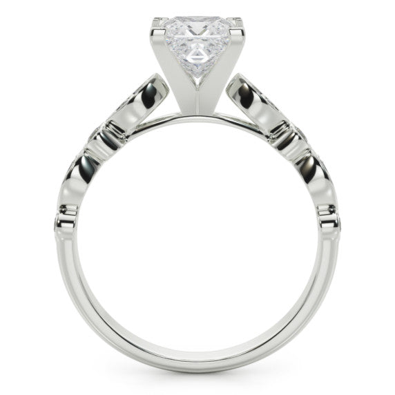 Renee Lab-Grown Diamond Ring - Detail View - Vowmira lab-grown diamond jewelry