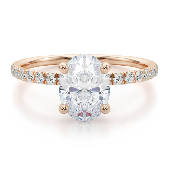 Eleanor Lab-Grown Diamond Ring - Main View - Vowmira lab-grown diamond jewelry