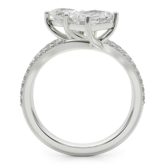 Noemie Lab-Grown Diamond Ring - Detail View - Vowmira lab-grown diamond jewelry