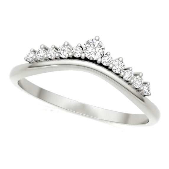 Nicolette Band - Main View - Vowmira lab-grown diamond jewelry