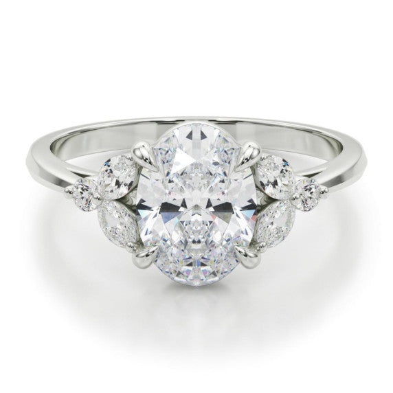 Camilla Lab-Grown Diamond Ring - Main View - Vowmira lab-grown diamond jewelry