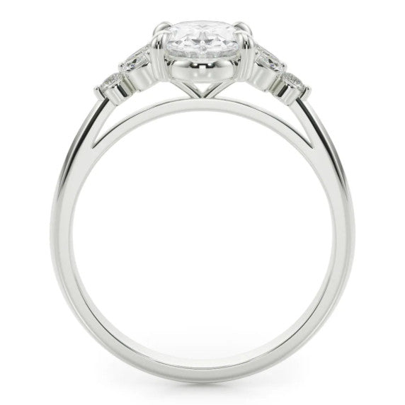 Camilla Lab-Grown Diamond Ring - Detail View - Vowmira lab-grown diamond jewelry