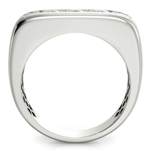 1 ¼ ct. tw. Lab-Grown Diamond Band - Detail View - Vowmira lab-grown diamond jewelry