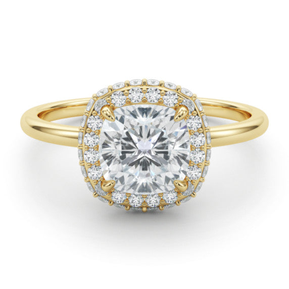 Jolie Lab-Grown Diamond Ring - Main View - Vowmira lab-grown diamond jewelry