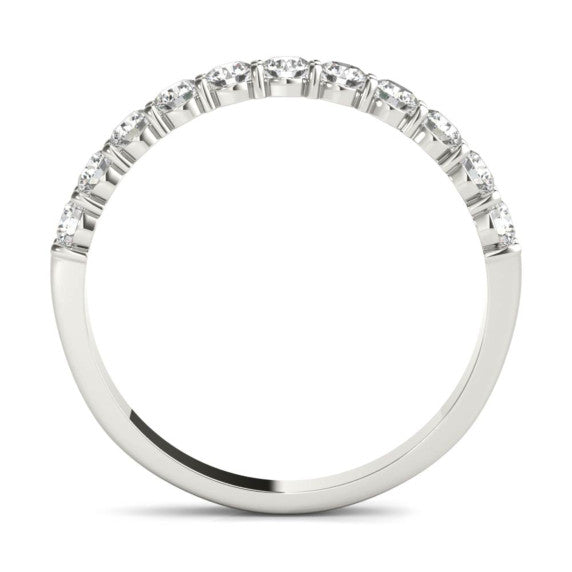 1/2 CT. TW. Coupé 11 Stone Lab-Grown Diamond Ring - Detail View - Vowmira lab-grown diamond jewelry