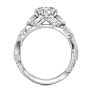 Ivy Lab-Grown Diamond Ring - Detail View - Vowmira lab-grown diamond jewelry