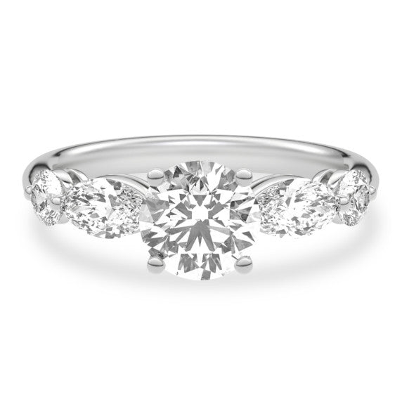 Cassie Lab-Grown Diamond Ring - Main View - Vowmira lab-grown diamond jewelry