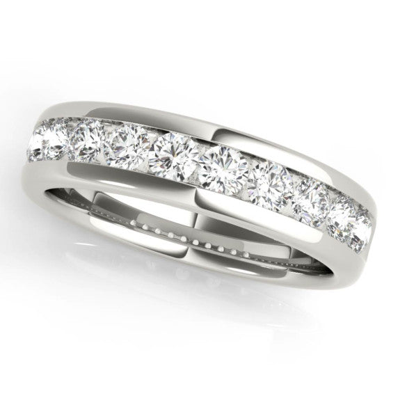 Nico Lab-Grown Diamond Band - Main View - Vowmira lab-grown diamond jewelry