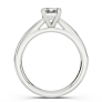 Zara Emerald Cut Lab-Grown Diamond Ring - Detail View - Vowmira lab-grown diamond jewelry