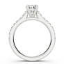 Munich Oval Lab-Grown Diamond Ring - Detail View - Vowmira lab-grown diamond jewelry