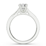 Ascona Oval Lab-Grown Diamond Ring - Detail View - Vowmira lab-grown diamond jewelry