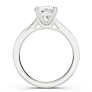 Ascona Princess Cut Lab-Grown Diamond Ring - Detail View - Vowmira lab-grown diamond jewelry