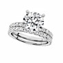 Lumina Lab-Grown Diamond Bridal Set - Detail View - Vowmira lab-grown diamond jewelry