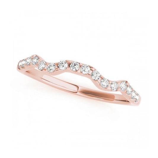 Infinity Lab-Grown Diamond Band - Main View - Vowmira lab-grown diamond jewelry