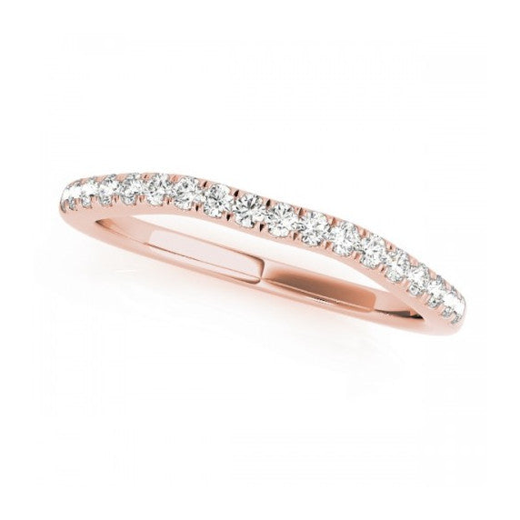 Contessa Lab-Grown Diamond Band - Main View - Vowmira lab-grown diamond jewelry