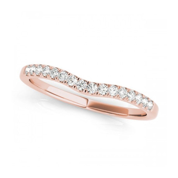 Epaulette Lab-Grown Diamond Band - Main View - Vowmira lab-grown diamond jewelry