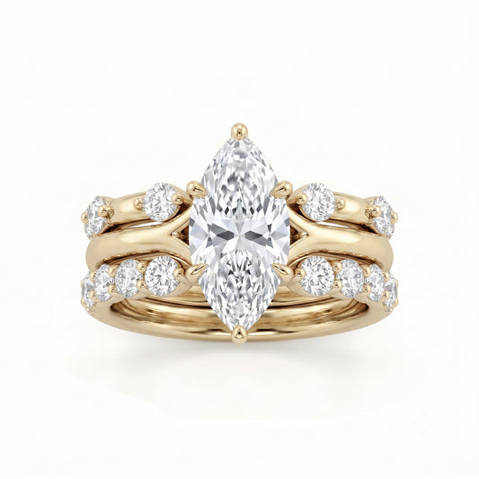 Vowmira Aviva Heart Cut Lab-Grown Diamond Ring - Vowmira lab-grown diamond jewelry