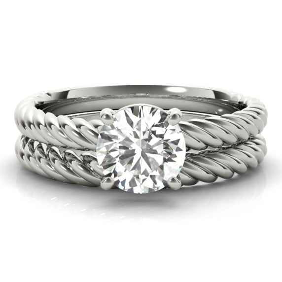 Basia Lab-Grown Diamond Bridal Set - Main View