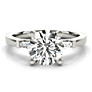 Cordelia Lab-Grown Diamond Ring - Side View - Vowmira lab-grown diamond jewelry