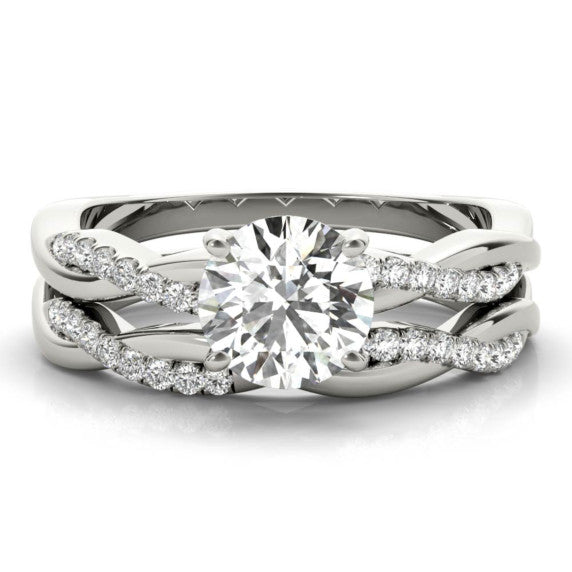 Largo Lab-Grown Diamond Bridal Set - Main View