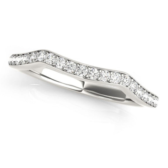 Riga Lab-Grown Diamond Band - Main View - Vowmira lab-grown diamond jewelry