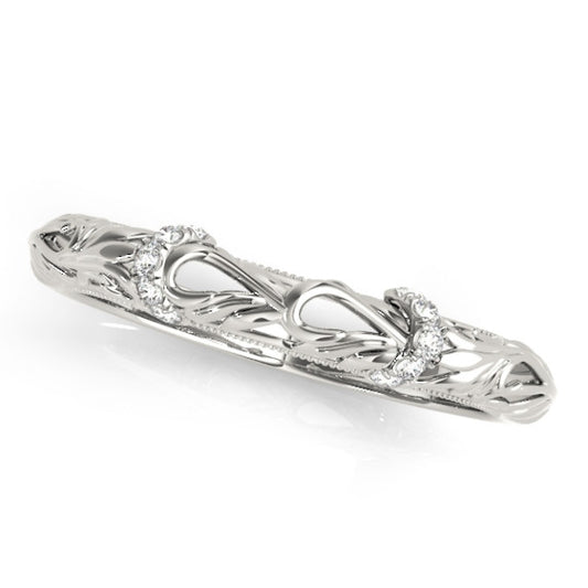 Milano Lab-Grown Diamond Band - Main View - Vowmira lab-grown diamond jewelry