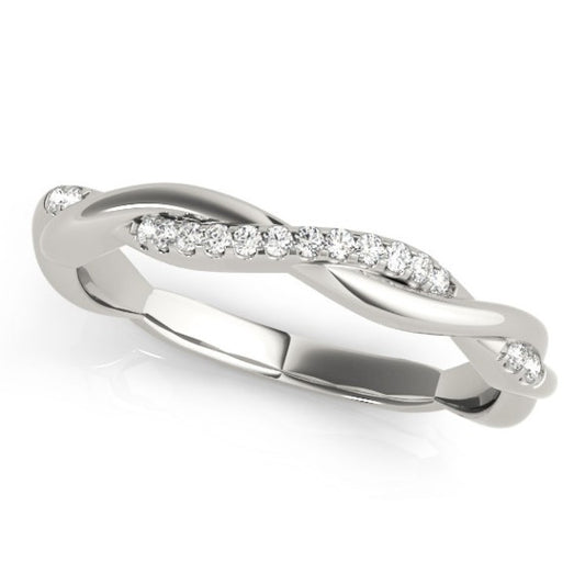 Embrace Lab-Grown Diamond Band - Main View - Vowmira lab-grown diamond jewelry